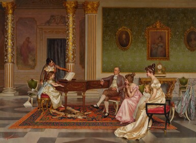 View full screen - View 1 of Lot 128. The Recital.