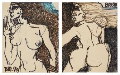 View full screen - View 1 of Lot 71. Untitled (Set of Two).