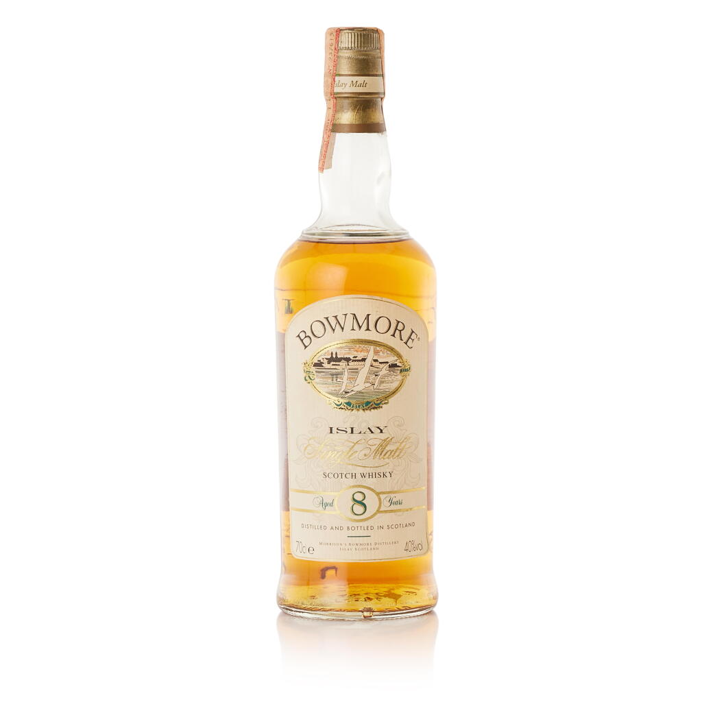 View full screen - View 1 of Lot 9560. Bowmore 8 Year Old 40.0 abv NV (1 BT70).