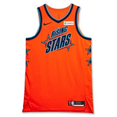 View full screen - View 1 of Lot 92. Jaime Jaquez Jr. Game Worn ‘Rising Stars’ Jersey .