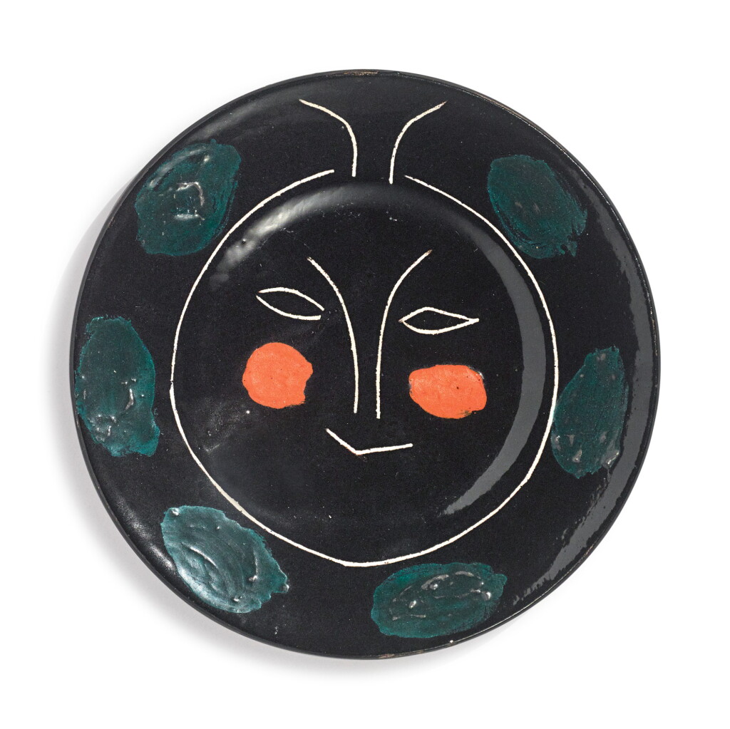 View full screen - View 1 of Lot 13. PABLO PICASSO | SERVICE VISAGE NOIR (A. R. 45).
