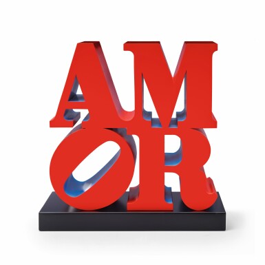 View full screen - View 1 of Lot 20. ROBERT INDIANA | AMOR.