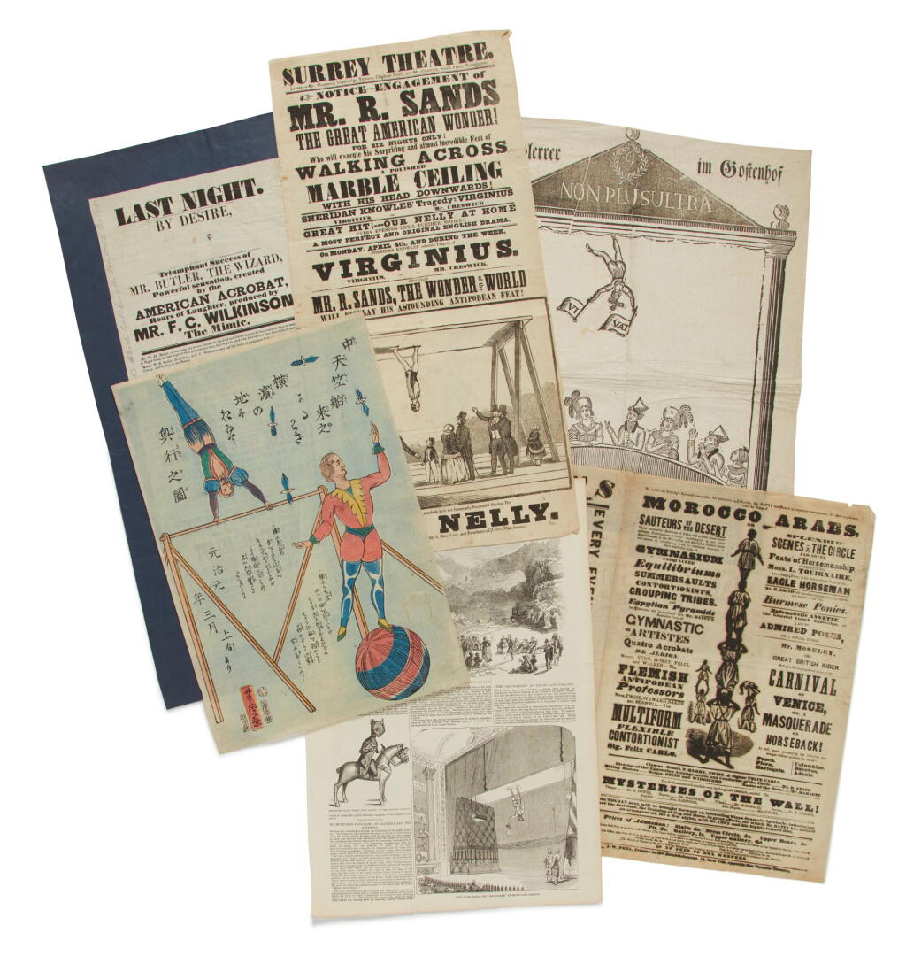 View full screen - View 1 of Lot 1. (Acrobatics) | A group of six items .