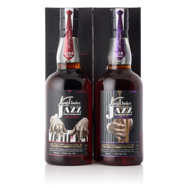 View full screen - View 1 of Lot 8278. Ken's Choice American Whiskey Trumpet & Piano MIxed Lot (2 BT70).