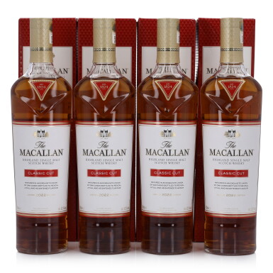 View full screen - View 1 of Lot 95. The Macallan Classic Cut 2022 Edition 52.5 abv NV (4 Bottles 75cl).