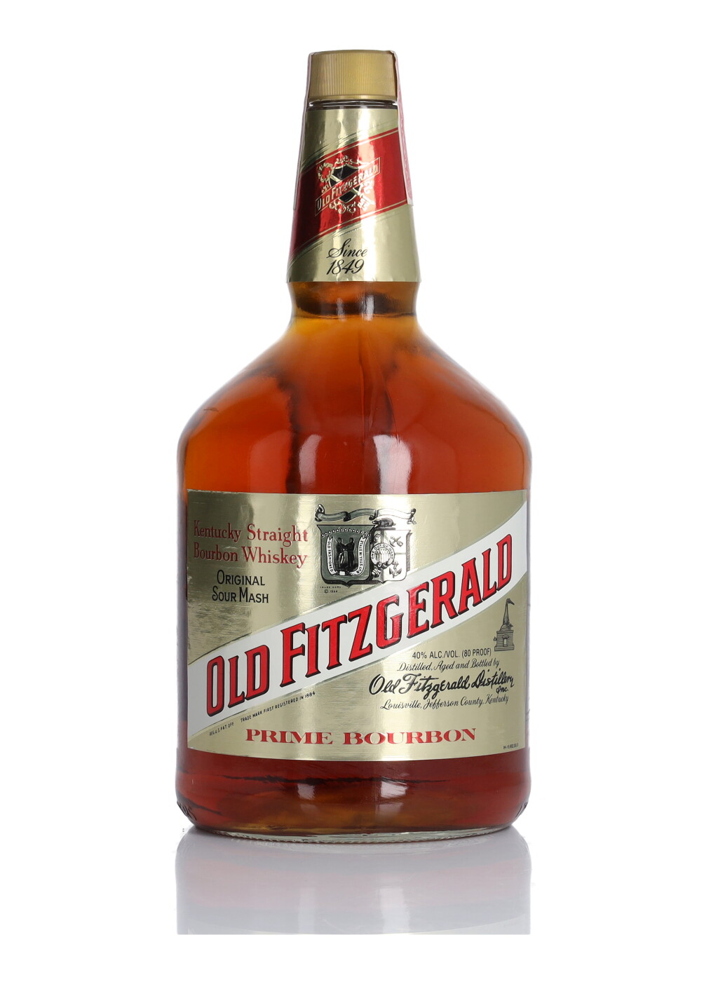 View full screen - View 1 of Lot 145. Old Fitzgerald Prime 86 Proof NV (1 Bottle 1.75 Litre).