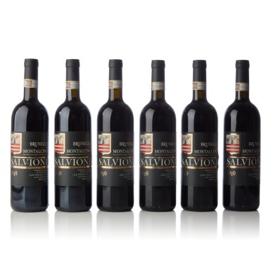 View full screen - View 1 of Lot 325. Brunello di Montalcino 2010 Salvioni (6 BT).