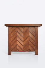 A Rare “Chevron” Cabinet
