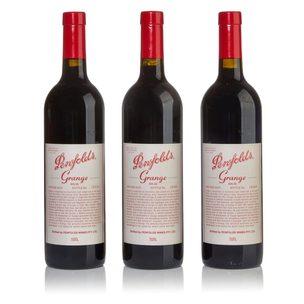 View full screen - View 1 of Lot 443. Penfolds Grange 2007 (6 BT).