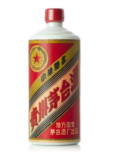 View full screen - View 1 of Lot 1103. 1983-1986年產五星牌貴州茅台酒 Kweichow Five Star Moutai (1 BT50).