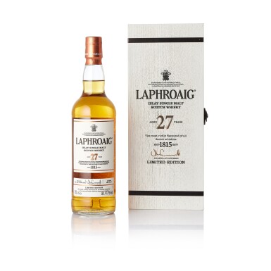View full screen - View 1 of Lot 6578. Laphroaig 27 Year Old 41.7 abv NV (1 BT70).