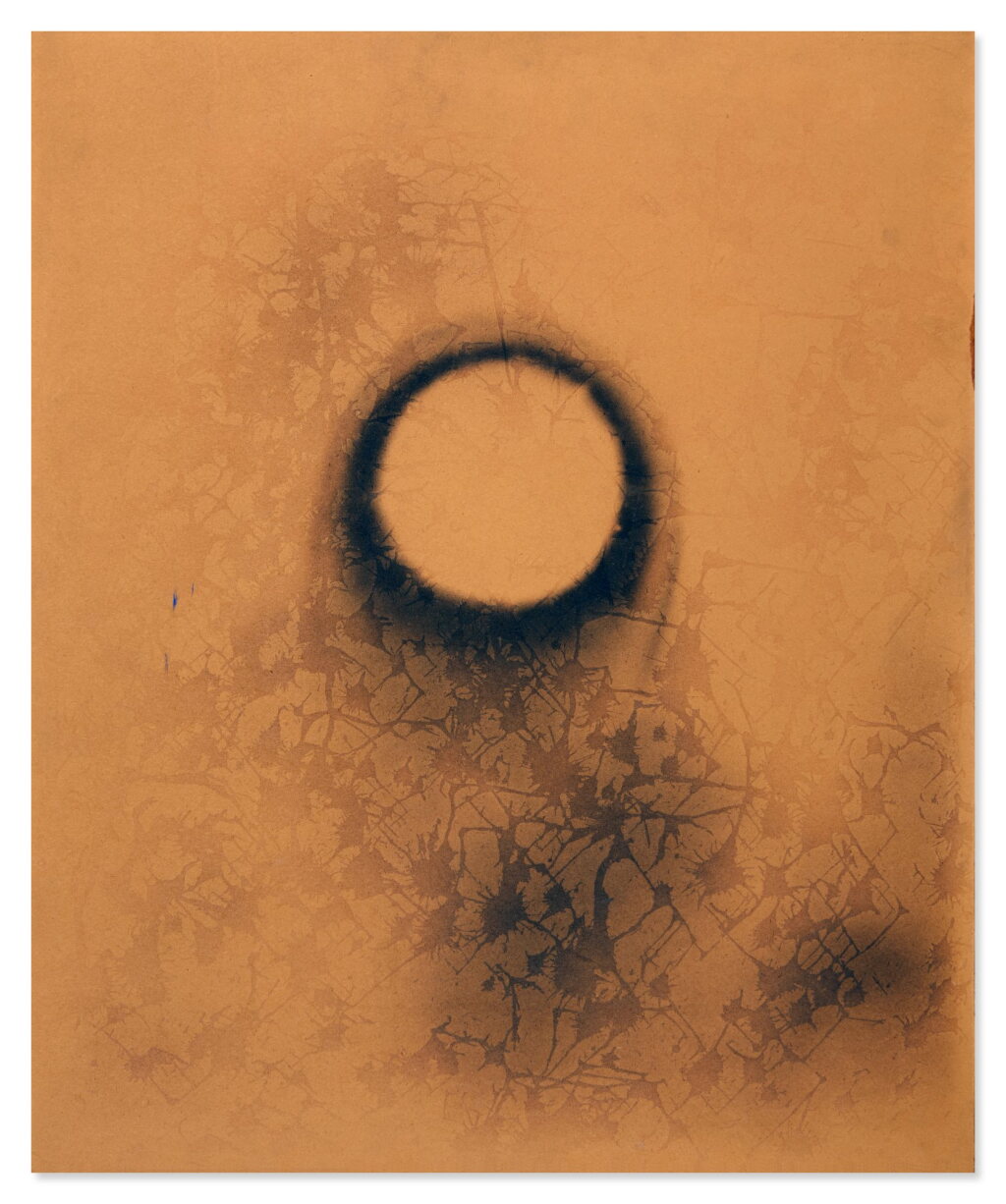 View full screen - View 1 of Lot 323. Peinture de feu sans titre (F 11).