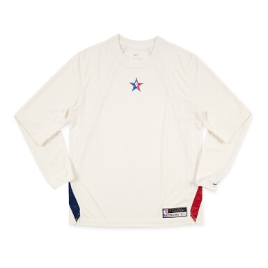 View full screen - View 1 of Lot 59. Trae Young Game Worn ‘NBA All-Star Game’ Shooting Shirt .