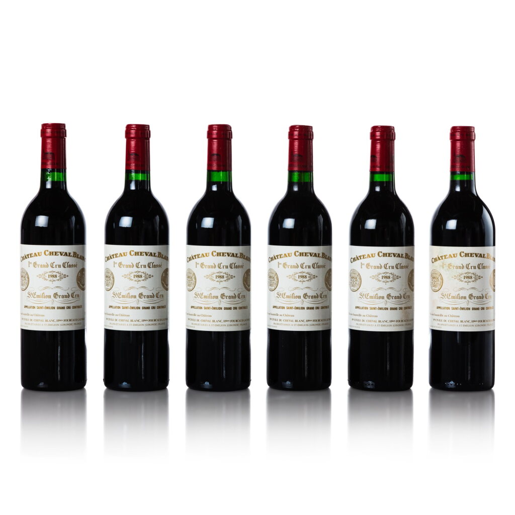View full screen - View 1 of Lot 3633. Château Cheval Blanc 1988 (12 BT).