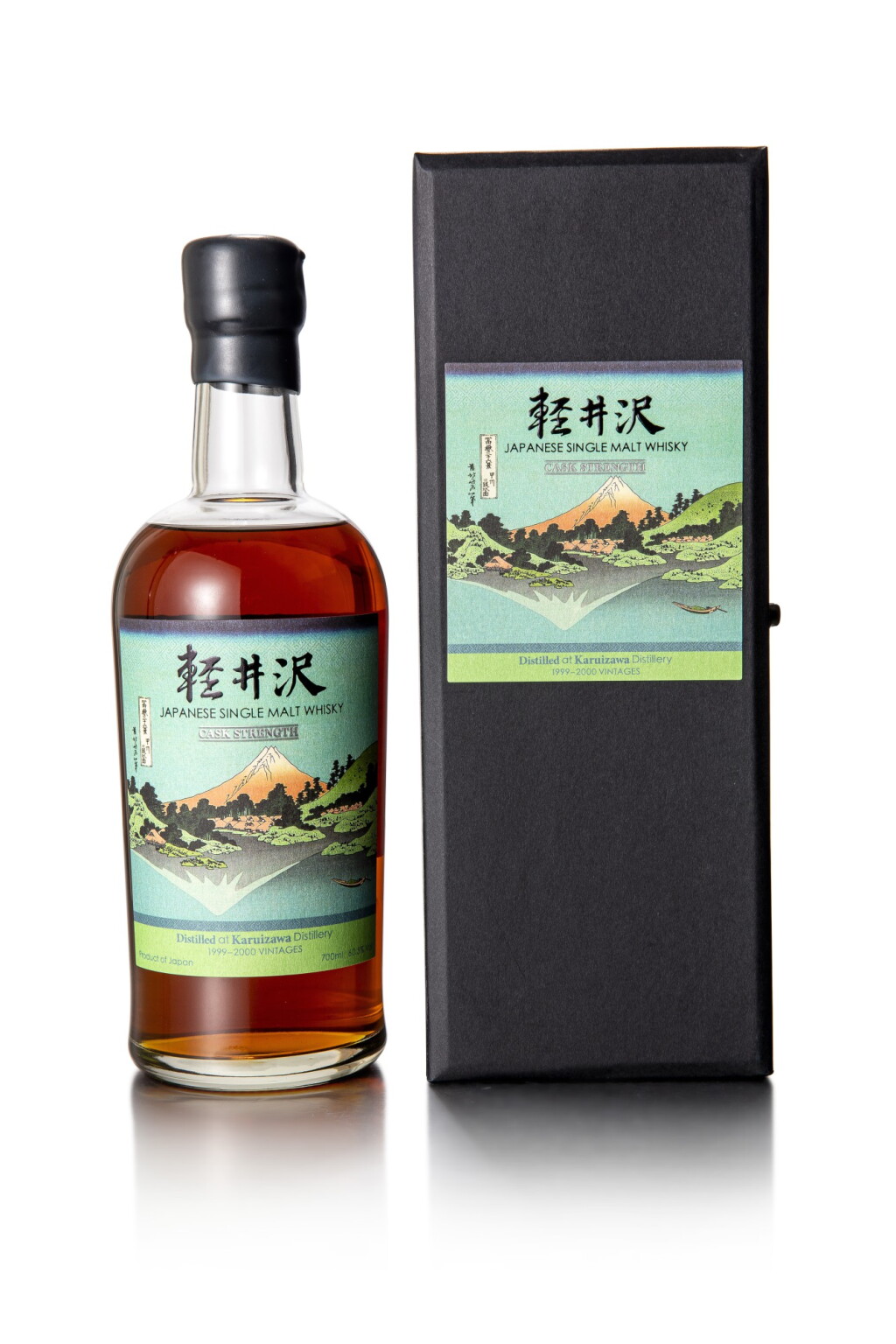 View full screen - View 1 of Lot 1002. 輕井澤36景系列 Karuizawa 36 Views of Mount Fuji 18th Release 60.5 abv NV (1 BT70).