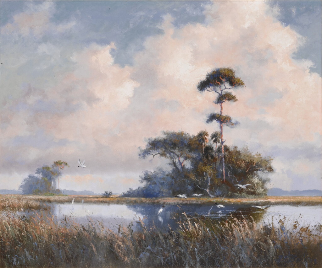 View full screen - View 1 of Lot 40. Everglades Dawn.