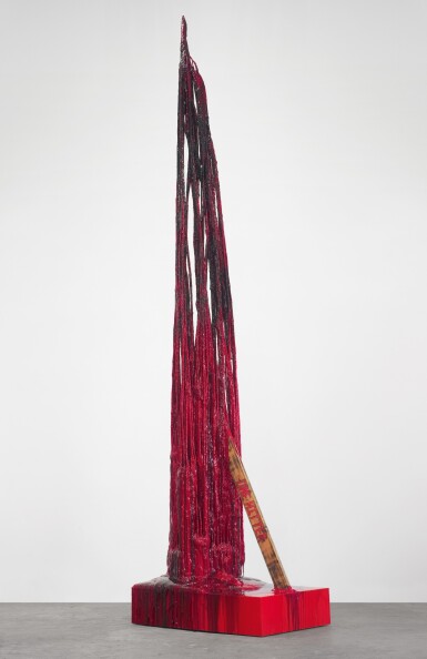 View full screen - View 1 of Lot 908. STERLING RUBY | STALAGMITE ONE HITTER.