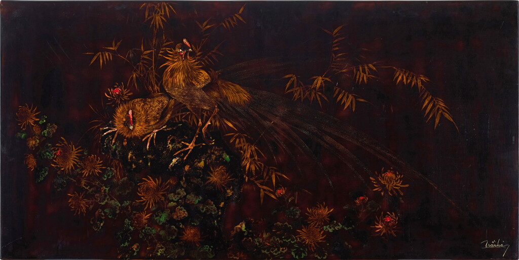 View full screen - View 1 of Lot 6257. Tran Van Ha 陳文河 | Roosters 公雞.