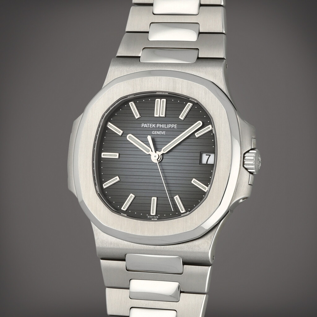 View full screen - View 1 of Lot 13. Nautilus, Reference 5711/1A-010 | A stainless steel wristwatch with date and bracelet | Circa 2016.