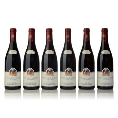 View full screen - View 1 of Lot 335. Nuits St. Georges, Les Chaignots 2005 Georges Mugneret (12 BT).