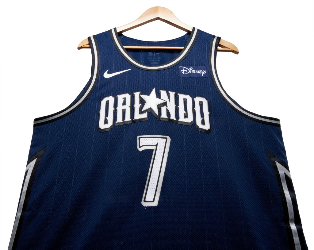 View full screen - View 1 of Lot 90. Joe Ingles Orlando Magic 2023-2024 In-Season Tournament Game Worn City Edition Jersey.
