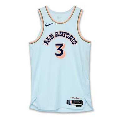 View full screen - View 1 of Lot 257. Chris Paul San Antonio Spurs 2024-2025 Game Worn City Edition Jersey.