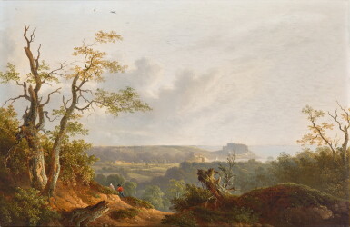 View full screen - View 1 of Lot 79. Jersey, view of Mont Orgueil Castle, Gorey.