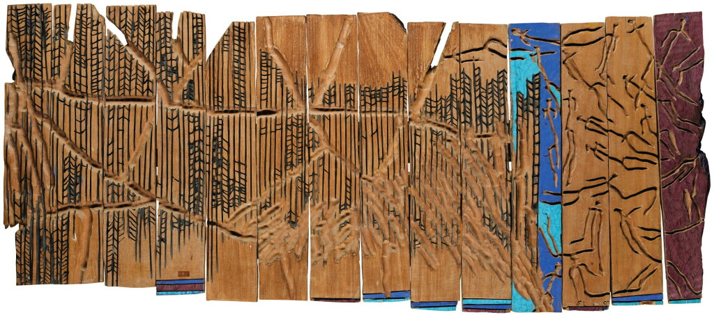 View full screen - View 1 of Lot 43. EL ANATSUI | LINES OF HUMANITY.