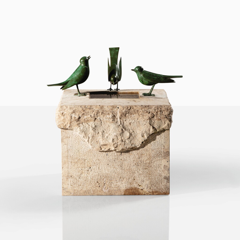 View full screen - View 1 of Lot 75. Fontaine aux Oiseaux de Williamsburg.
