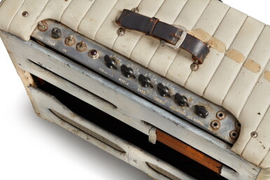 View full screen - View 1 of Lot 99. Jerry Garcia | Jerry’s customized “Chrysler” Fender Bassman.