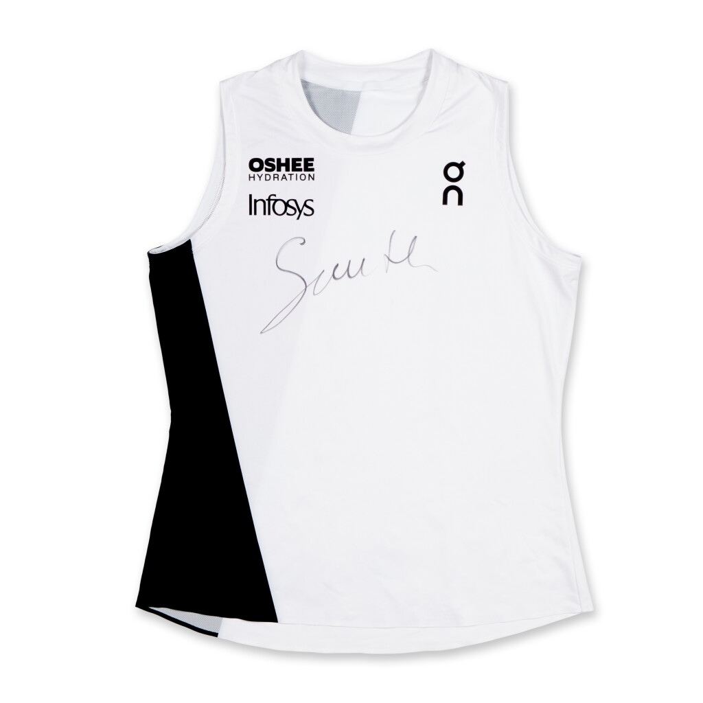 View full screen - View 1 of Lot 17. Iga Świątek 2025 US Open Second Round Match Worn & Signed Outfit.