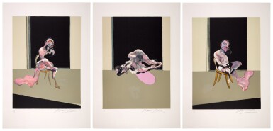 View full screen - View 1 of Lot 63. Triptych August 1972 (S. 23; T. 24).