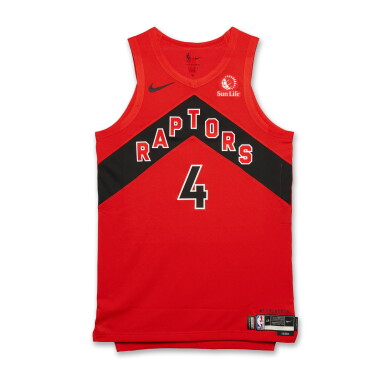 View full screen - View 1 of Lot 50. Scottie Barnes Game Worn 2026 'NBA All-Star Shooting Stars' Jersey .