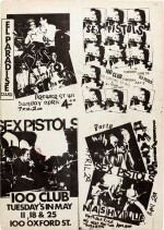 Jamie Reid | Sex Pistols press kit and poster for Anarchy in the UK, c. August 1976