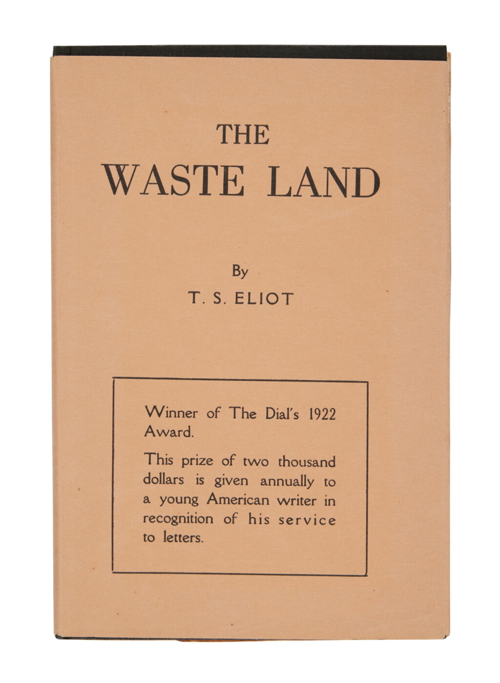 View full screen - View 1 of Lot 1118. Eliot, T.S. | The most important English Modernist poem.