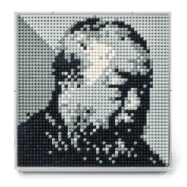 View full screen - View 1 of Lot 420. Single Panel Portrait of Ai Weiwei.