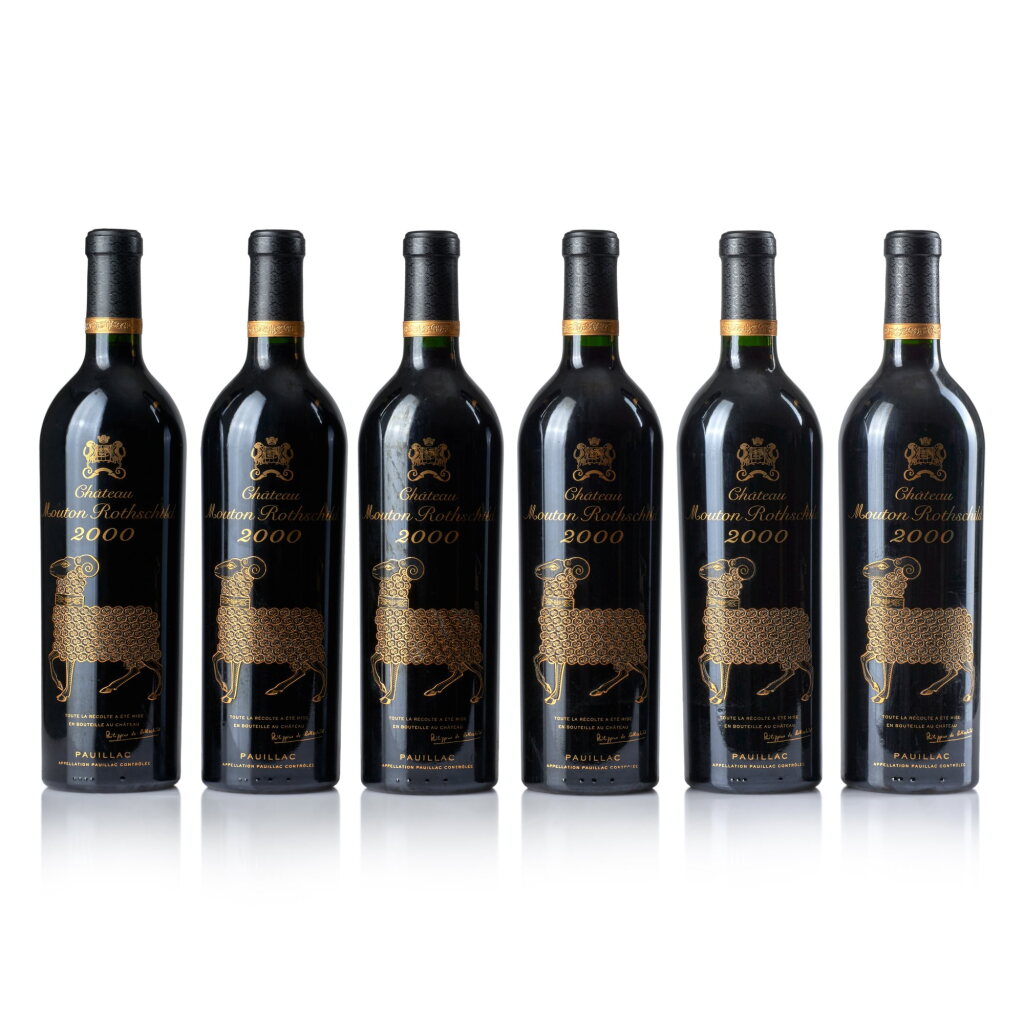 View full screen - View 1 of Lot 99. Château Mouton Rothschild 2000 (6 BT).