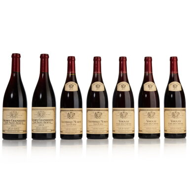 View full screen - View 1 of Lot 443. Mixed Case of 2015 Cote de Nuits by Louis Jadot (7 BT).