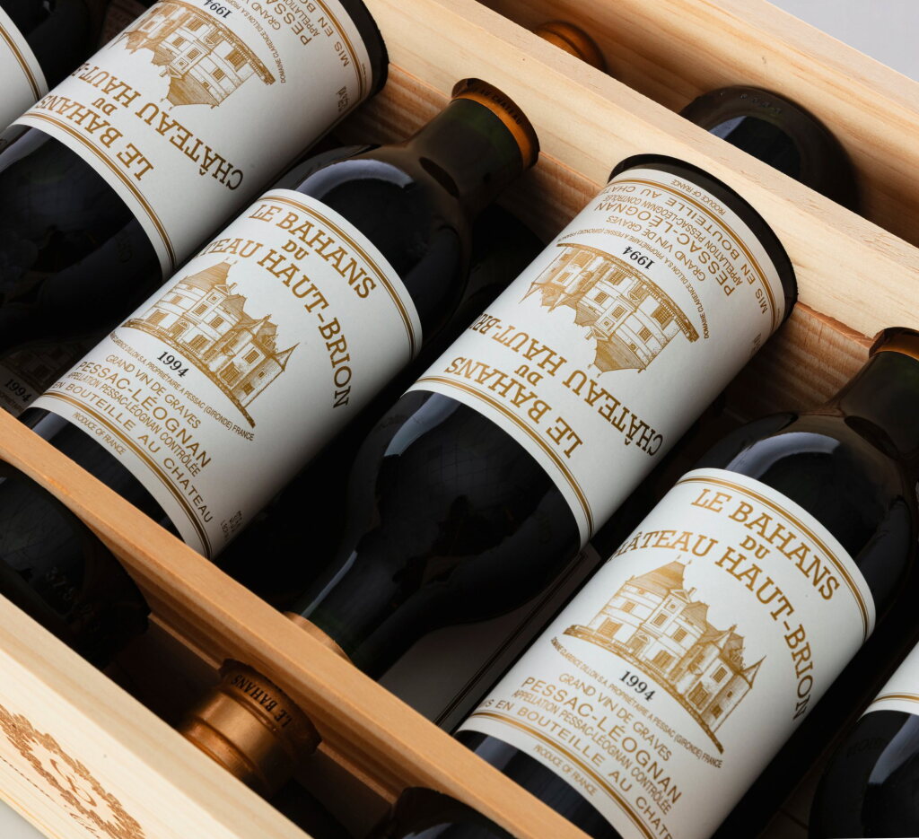 View full screen - View 1 of Lot 247. Château Bahans Haut-Brion 1994 (24 HFBT).