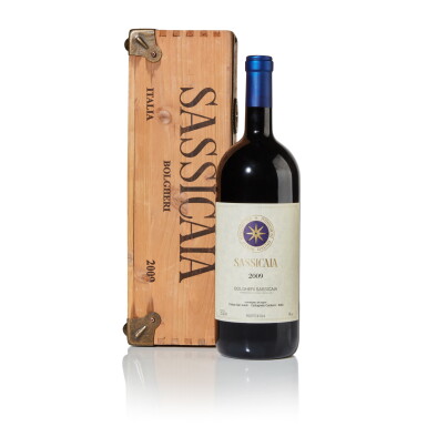 View full screen - View 1 of Lot 481. Sassicaia 2009 (1 MAG).