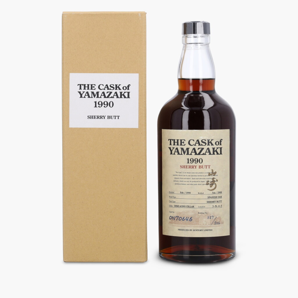 View full screen - View 1 of Lot 2125. Yamazaki The Cask of Yamazaki #0N70646 61.0 abv 1990 (1 Bottle 70cl).