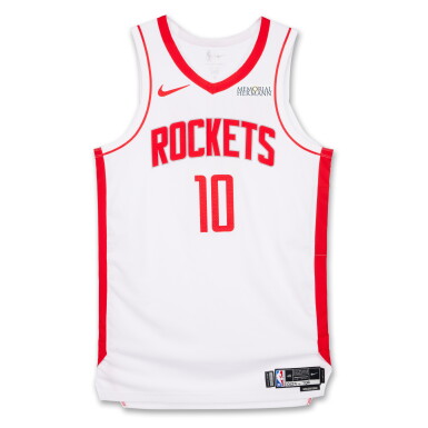 View full screen - View 1 of Lot 36. Jabari Smith Jr. Houston Rockets 2025-2026 Game Worn Association Edition Jersey .