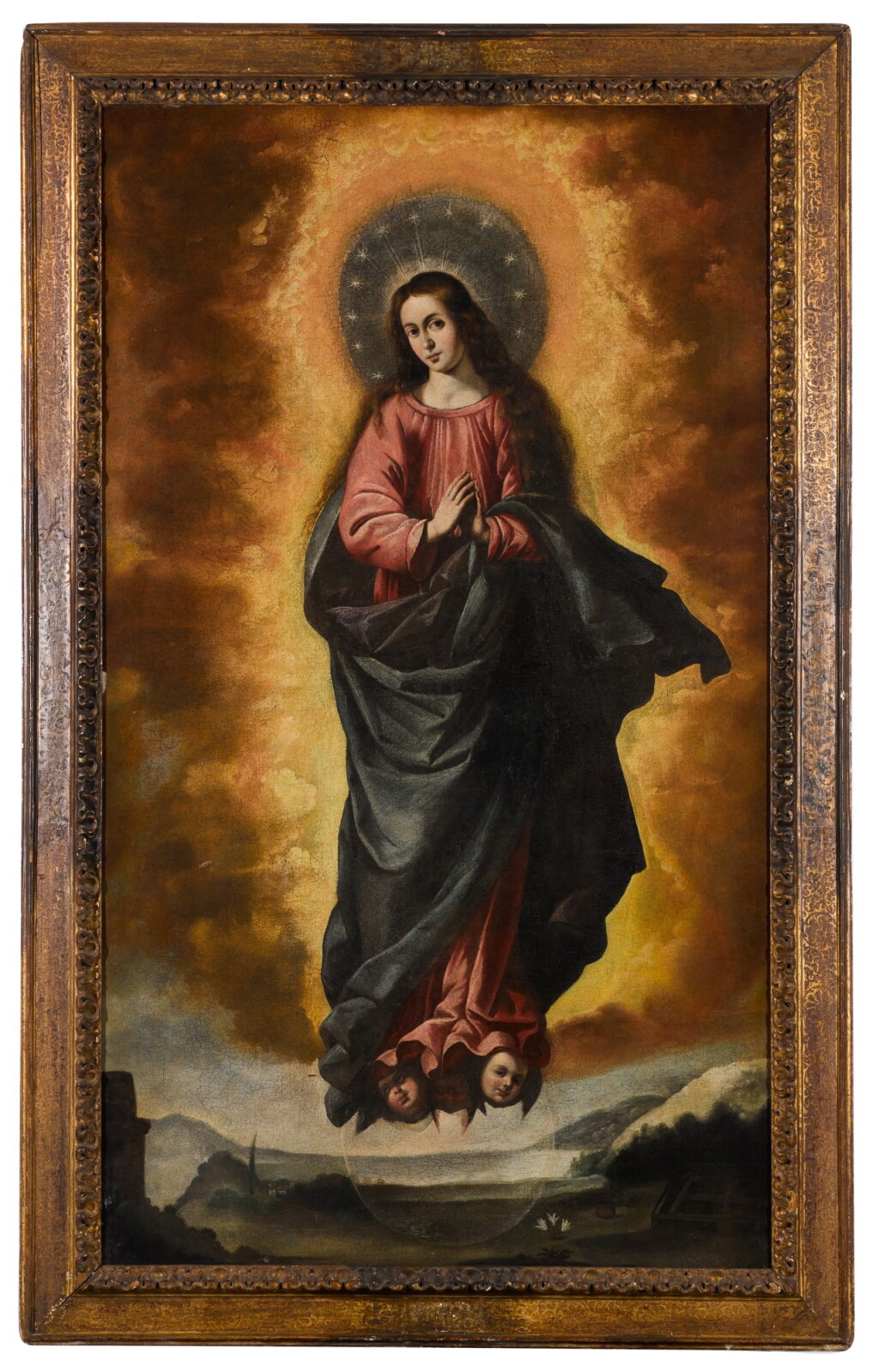 View full screen - View 1 of Lot 15. FOLLOWER OF DIEGO VELÁZQUEZ | THE IMMACULATE CONCEPTION.