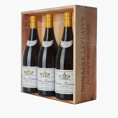 View full screen - View 1 of Lot 351. Chevalier Montrachet 2010 Domaine Leflaive (3 MAG).