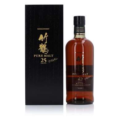 View full screen - View 1 of Lot 540. Nikka Taketsuru Pure Malt 25 Year Old 43.0 abv NV (1 Bottle 70cl).