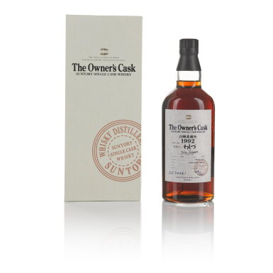 View full screen - View 1 of Lot 66. 山崎 Yamazaki The Owner's Cask #ZS70061 61.0 abv 1992 (1 BT 70cl).