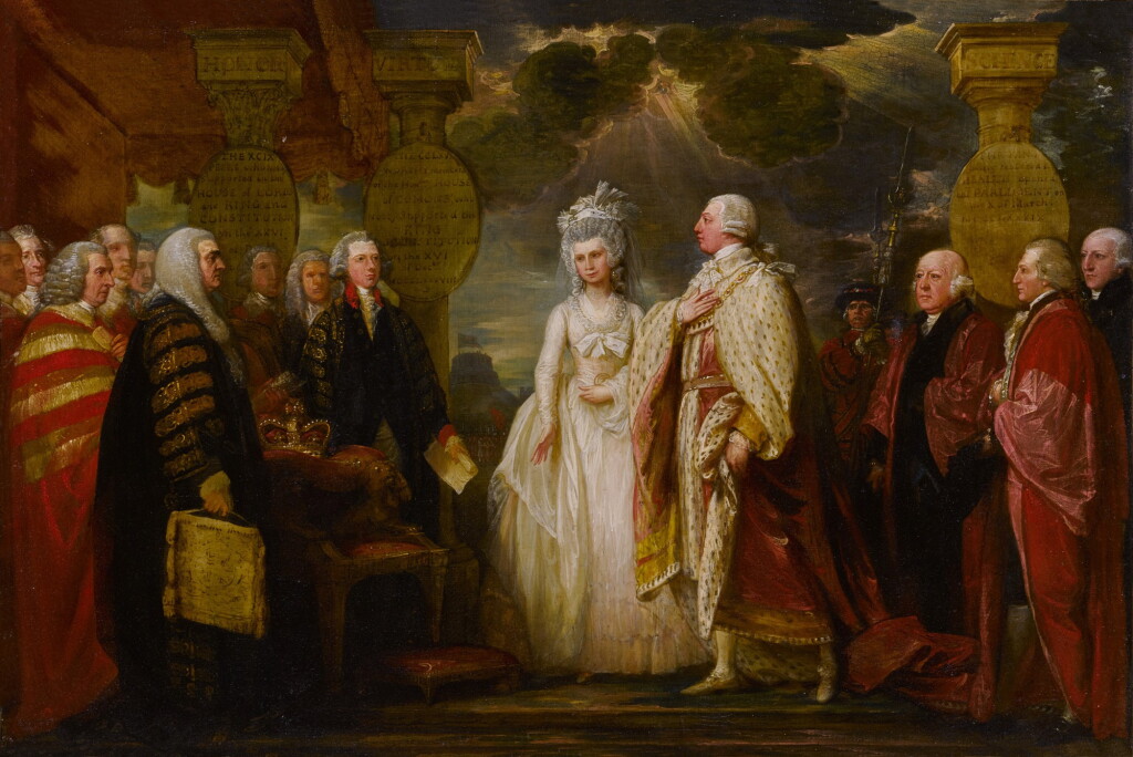 View full screen - View 1 of Lot 30. The Recovery of His Majesty in the Year 1789 《1789年英王病癒》.