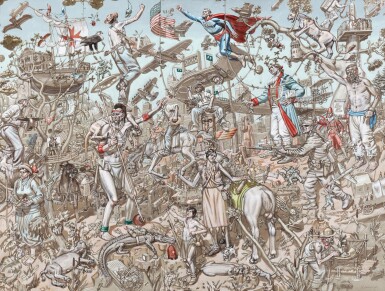 View full screen - View 1 of Lot 149. Five continents (five work) | Cinq continents (cinq oeuvres).