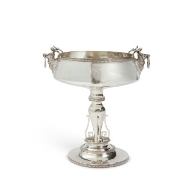 View full screen - View 1 of Lot 159. An American Silver Centerpiece Bowl, F.W. Cooper, New York, Circa 1860.