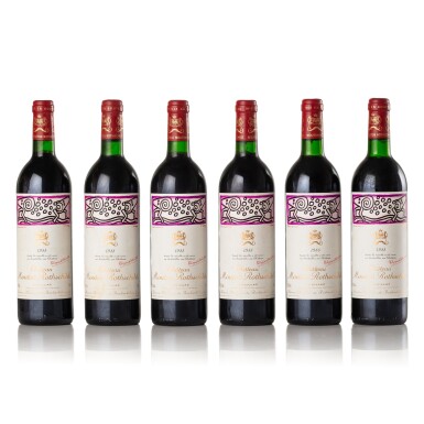 View full screen - View 1 of Lot 174. Château Mouton Rothschild 1988 (12 BT).